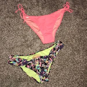 Bundle of Victoria Secret bathing suit bottoms!